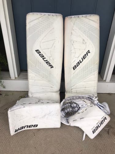 33" Bauer  Vapor 1X Goalie Leg Pads No Gloves