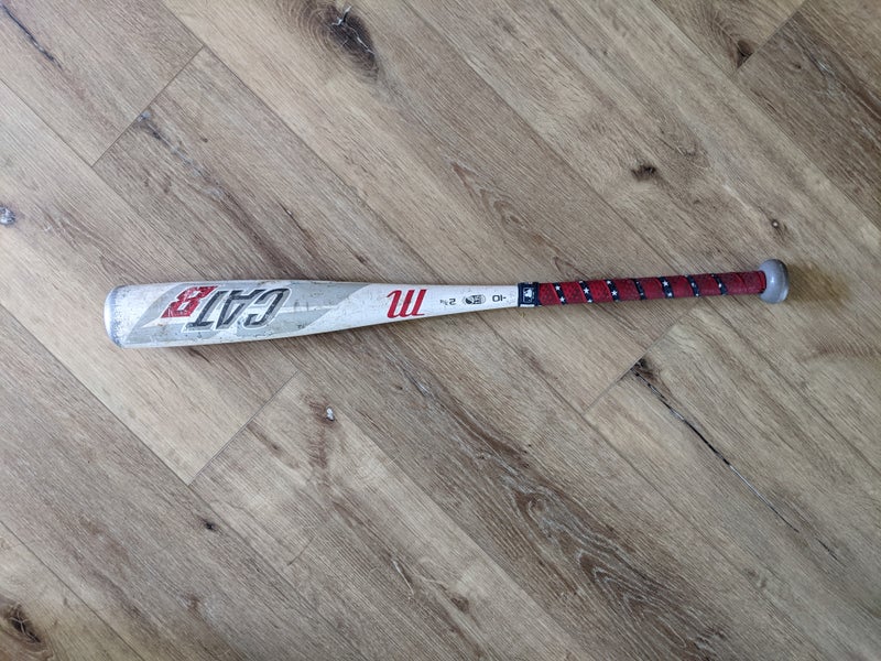 Kid Pitch (9YO-13YO) 2019 Alloy CAT 8 (-10) 18 oz 28" Bat