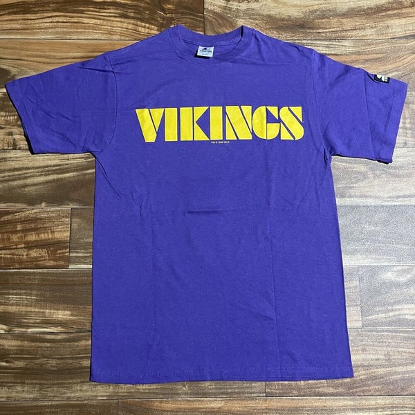 Minnesota Vikings T-Shirt Men's L Gray NFL Team Apparel