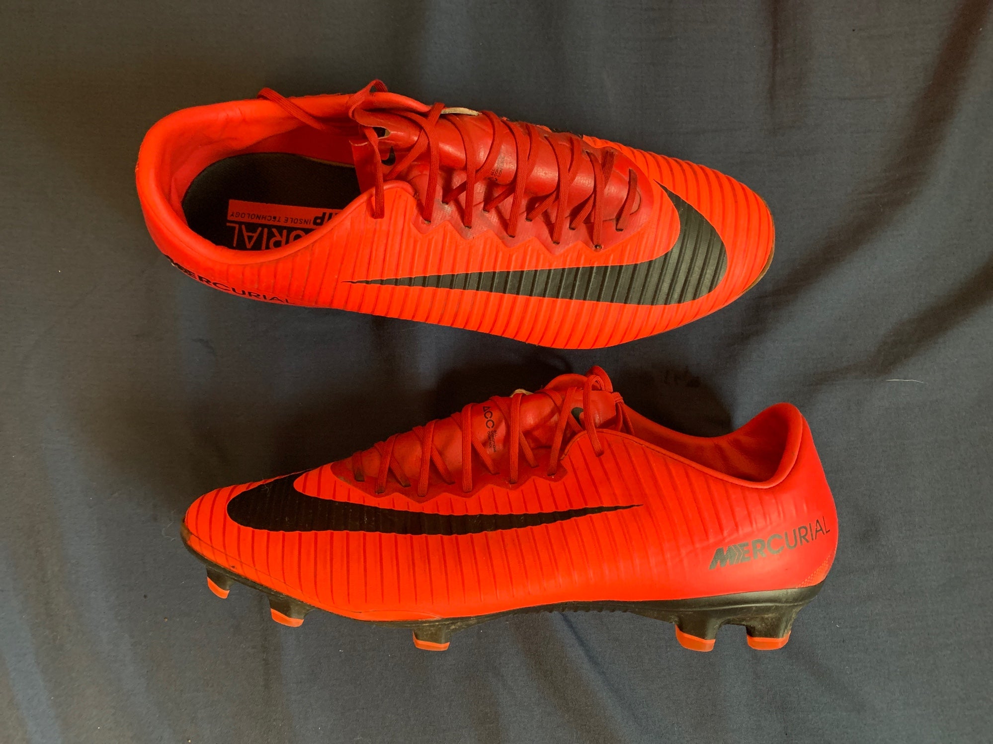 Nike Mercurial Vapor Elite WC Fg Football Soccer Cleats US 12.5 UK 11.5 EUR  47