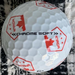1 Sleeve of 3 Callaway Chrome Soft Truvis Golf Ball Canada