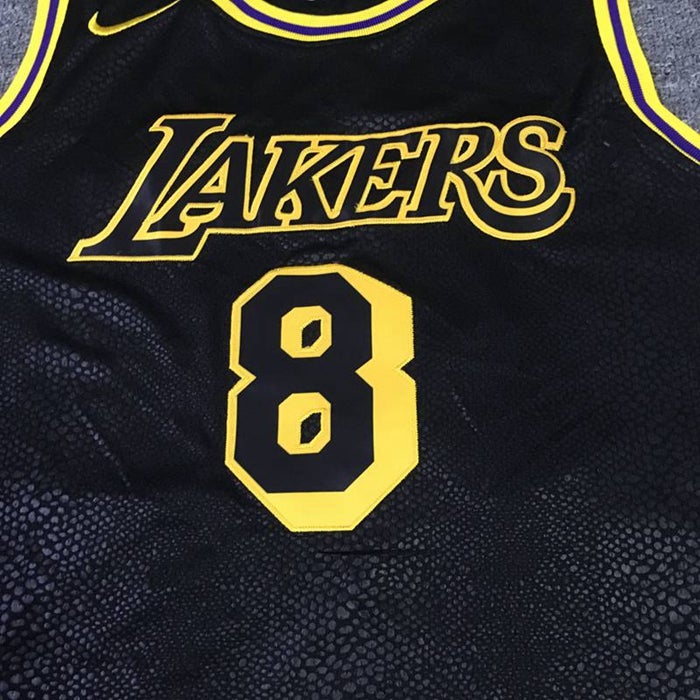 Kobe Bryant 8 +24 Black Mamba commemorative jersey