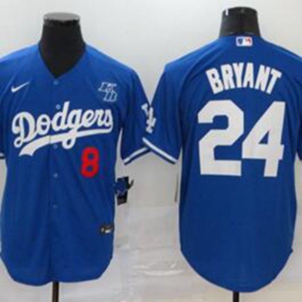LA Dodgers Kobe Bryant 24 Jersey - Baseball Fan Gear - Scesy