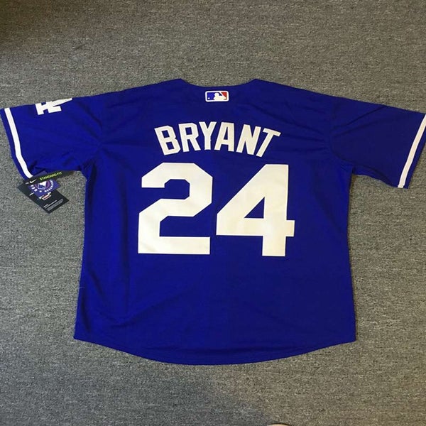 Kobe Bryant Nike Los Angeles Dodgers Black Jersey Size 52