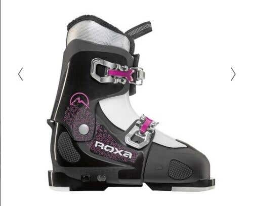 NEW 2023/24 junior ski boots SIZE ADJUSTABLE ITALY Roxa girls Chameleon 22.- 25.5