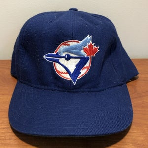 Toronto Blue Jays Hat Baseball Cap Fitted 7 3/8 Adult New Era MLB Vintage USA
