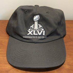 New England Patriots Hat Cap Strapback Champions Super Bowl 46 NFL Football
