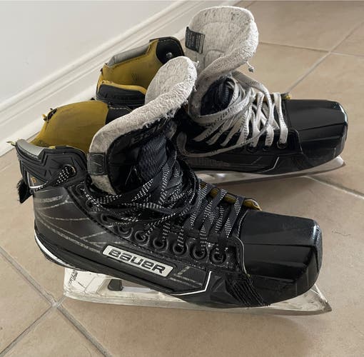 Bauer 1s goalie skates 7.5 SR