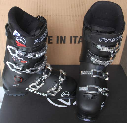 NEW 2023 adult  ski boots men's size 31.5 mondo alpine/downhill ROXA ITALY R/FIT 80 rtl NEW