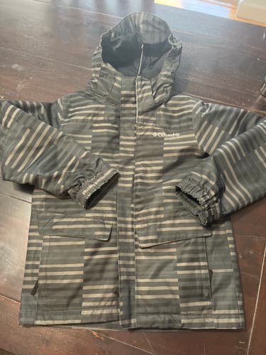 Black-Grey YOUTH XS Columbia Jacket
