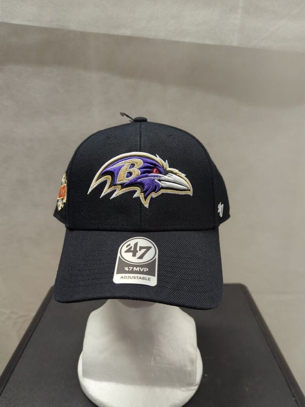 New Era 59FIFTY Electrolyte Baltimore Ravens XXXV Super Bowl Patch Hat - Green, Gray Green/Grey / 7