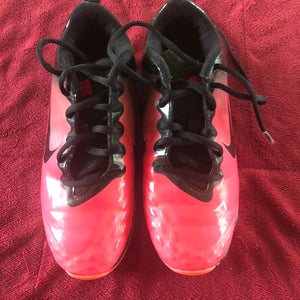 Pink Kid's Molded Cleats Low Top