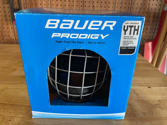 New Youth Bauer Prodigy Helmet - New in Box