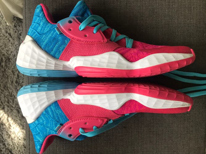 Men's Size Men's 10.5 (W 11.5) Adidas Harden Vol 4 Shoes