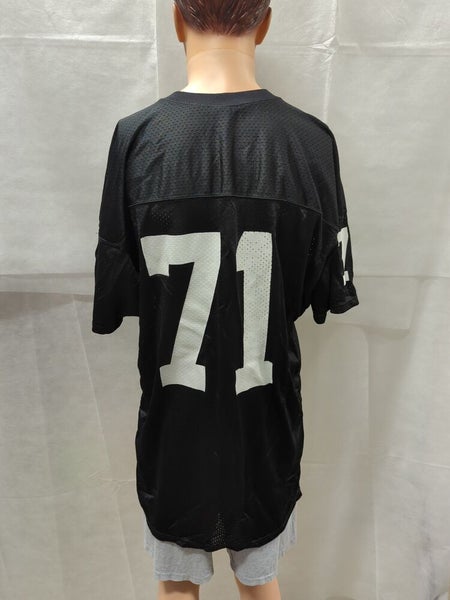 Vintage 90s Russell Houston Oilers NFL Blank Black Football Jersey Mens  Size LG