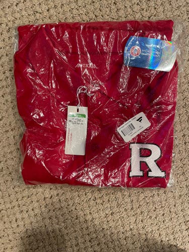 New Rutgers Block R Embroidered Polo Type Golf Shirt Mens XXL  Shirt