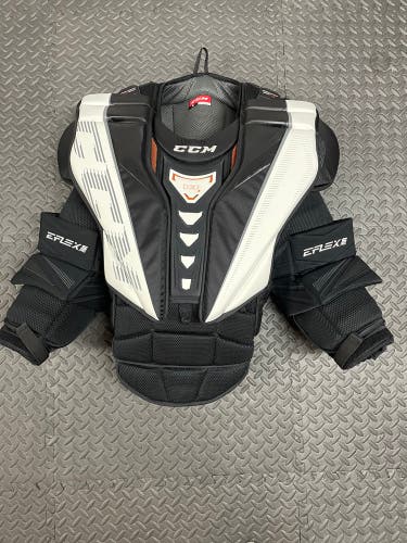 Used Large Ccm Eflex 5 Goalie Chest Protector