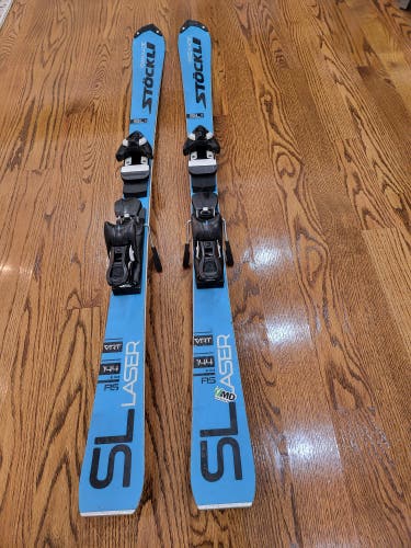 Stockli Laser SL FIS Skis 144 cm With Bindings