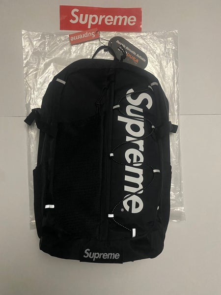 Supreme Backpack SS17 Black BOX LOGO 100% AUTHENTIC - Gem