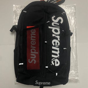 **SOLD OUT** Supreme SS17 black Box Logo Backpack bag
