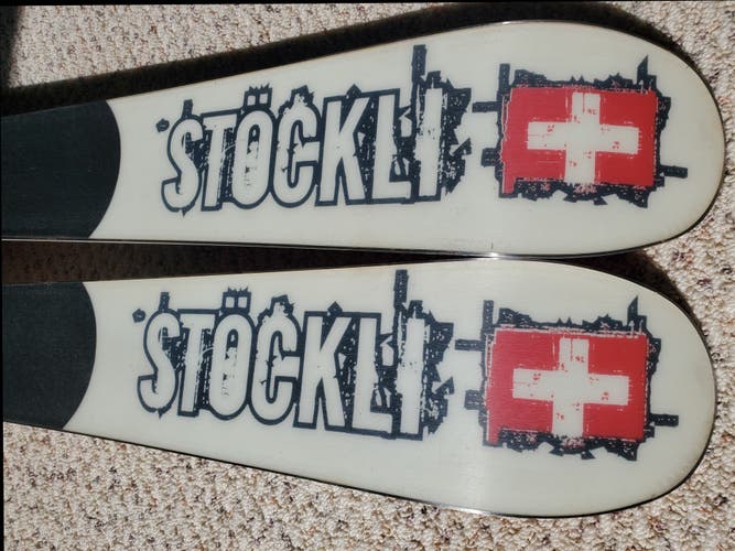 Stockli Stormrider Skis With Warden 13 Bindings