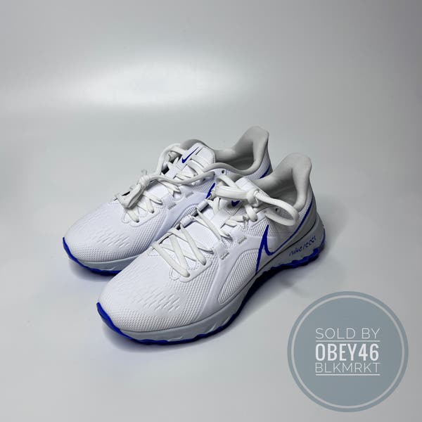 シューズ NIKE - NIKE React Infinity Pro White Racer Blue Nike React Infinity Pro White Racer Blue for Sale