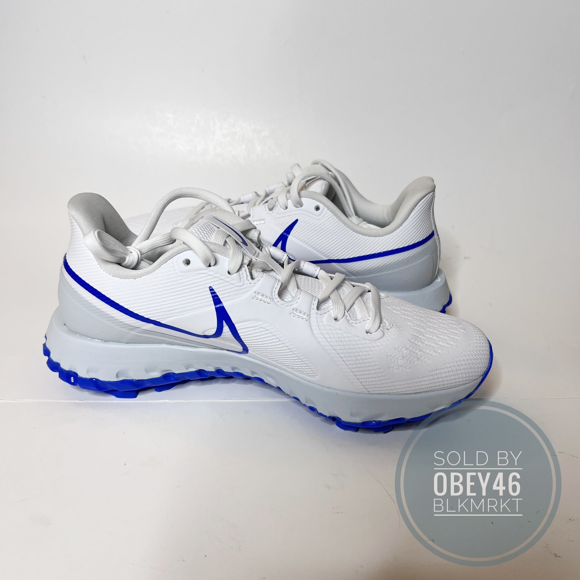 nike react infinity pro golf blue