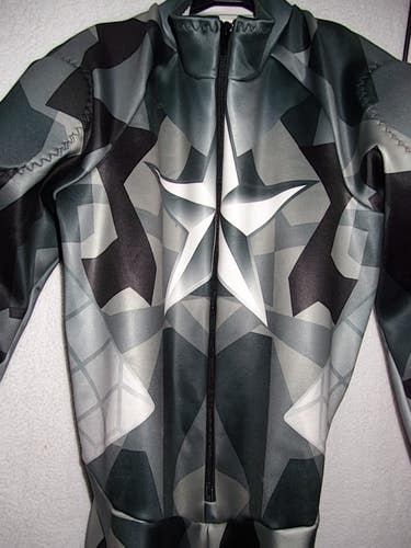 New! SPYDER GS Down Hill Ski Racing Padded Speed Suit FIS Men's
