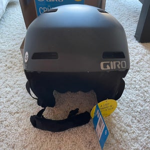 New Giro Crue MIPS Youth X-Small Black Ski Helmet