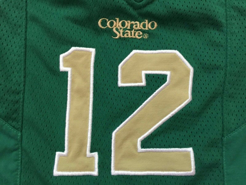 Colorado State Rams #12 NCAA FOOTBALL Infant Size 9-12M Jersey Uniform  Bodysuit!