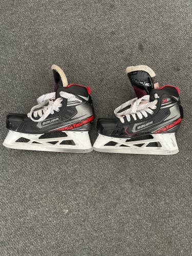 Used Bauer Vapor X2.7 Hockey Goalie Skates Regular Width Size 6