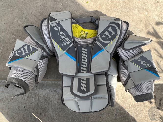 Used Large Warrior Ritual G5 Goalie Chest Protector