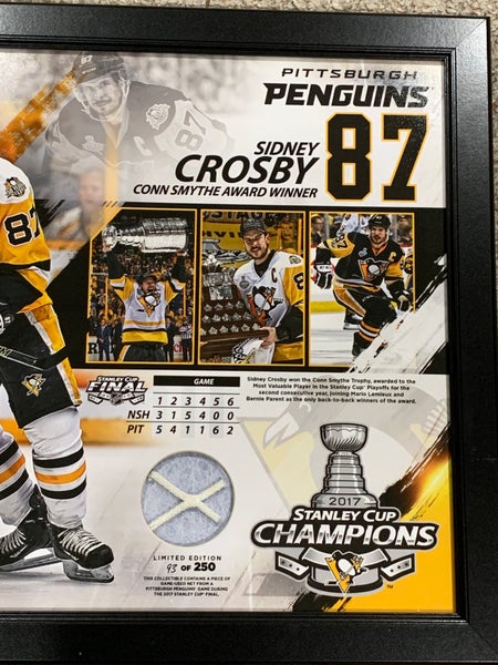 Sidney Crosby - Signed & Framed Jersey Number Collage - 2017