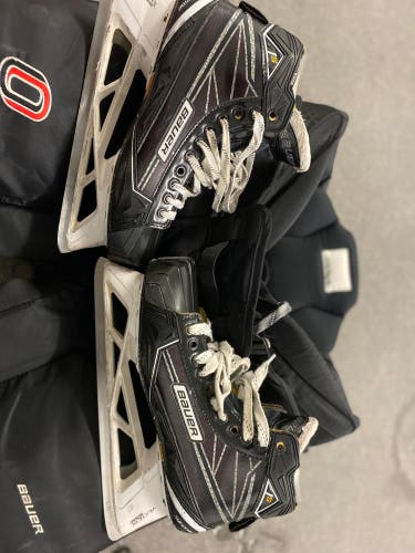 Used Bauer Regular Width Size 11.5 Supreme 1S Hockey Goalie Skates