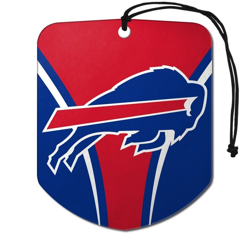 Buffalo Bills 2 Pack Air Freshener NFL Shield Design