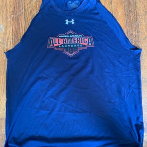Under All American Lacrosse Cut Off Muscle Shirt XL