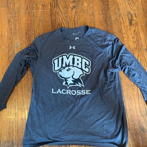 Umbc Lacrosse Team Issued Game Day Shooter Long Sleeve Shirt
