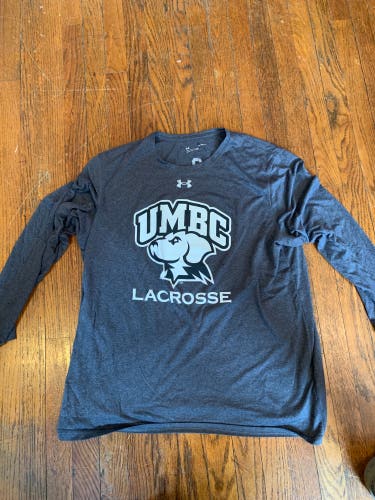 Umbc Lacrosse Team Issued Game Day Shooter Long Sleeve Shirt