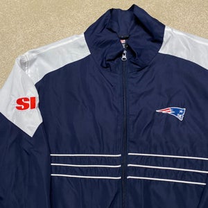 New England Patriots Jacket Men XL Adult Sports Illustrated NFL Football Coat