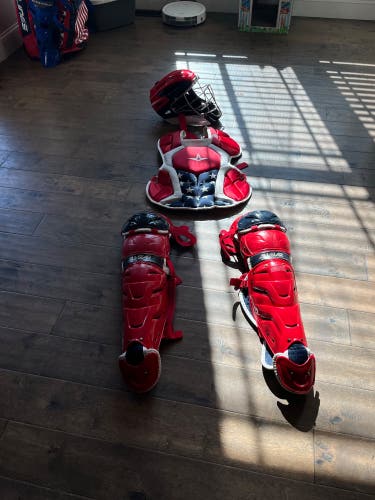 All-Star System 7 S7 Axis Ages 12-16 USA Catcher's Kit CKCC1216S7XS NOCSAE