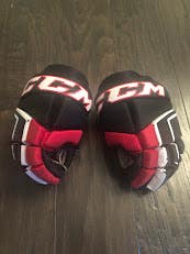 CCM 24K Youth Gloves 10” and Bauer Supreme 2S Pro Shin Pads 8” Bundle