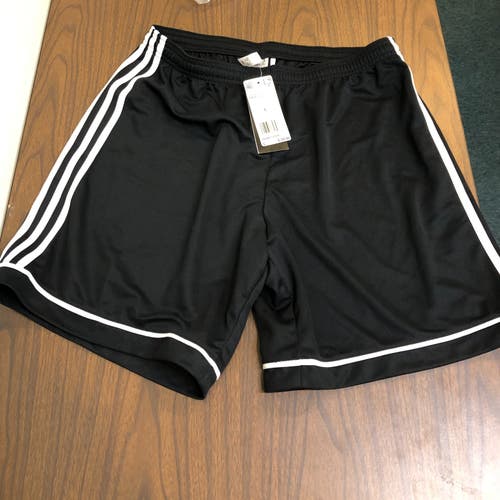Black Squadra 17 Adidas Shorts