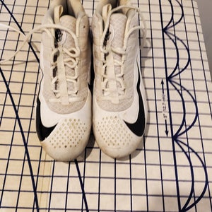 White Nike Cleats