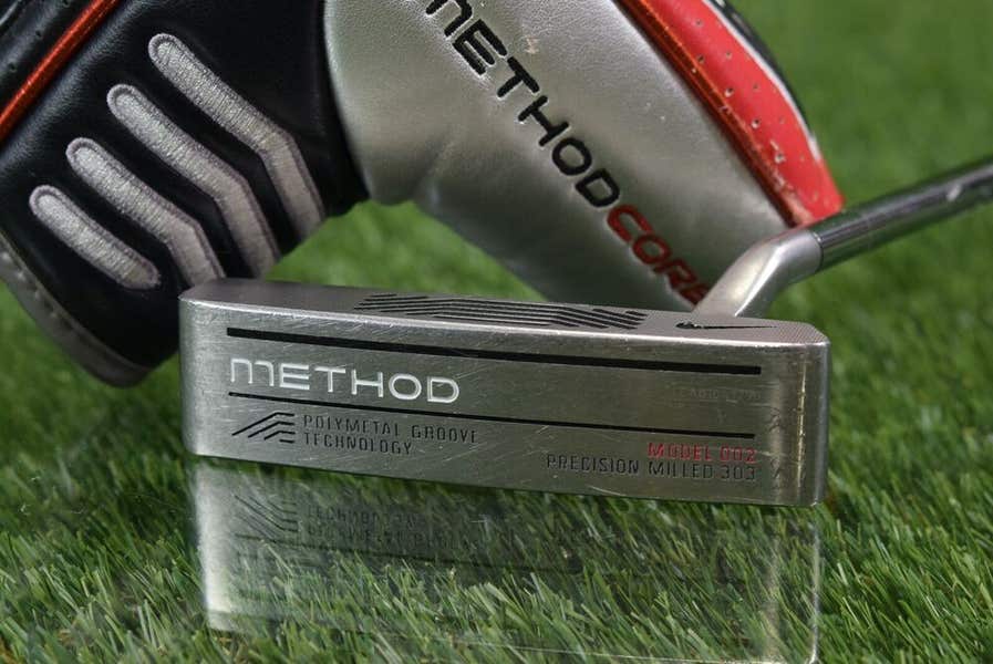 NIKE METHOD 002 PRECISION MILLED 303 35” BLADE PUTTER W/ ORIGINAL