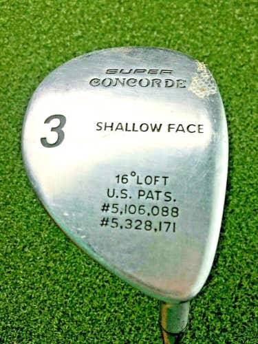 Super Concord Shallow Face 3 Wood 16* / RH / Regular Graphite ~42.5" / gw3899