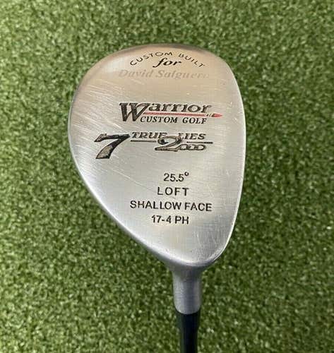 Warrior Custom Golf 7 Wood 25.5* / RH / Senior Graphite ~41" / New Grip / jl4524