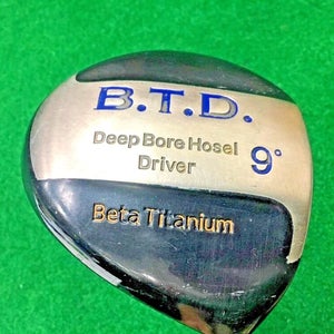 BTD Deep Bore Hosel Beta Titanium Driver 9* / RH / SENIOR Graphite / mm2302