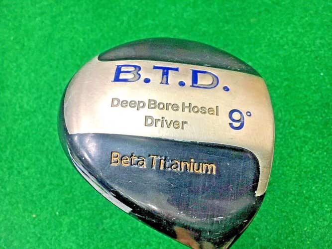 BTD Deep Bore Hosel Beta Titanium Driver 9* / RH / SENIOR Graphite / mm2302