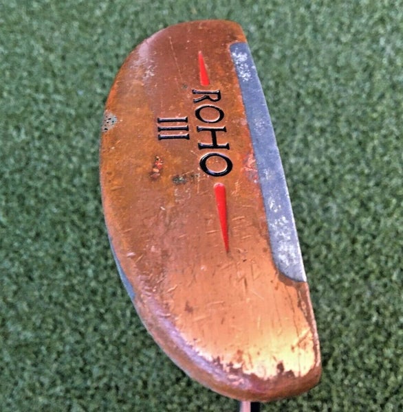 TaylorMade Roho III Putter  RH / Steel ~34" w/Label / Good Original Grip /mm5360