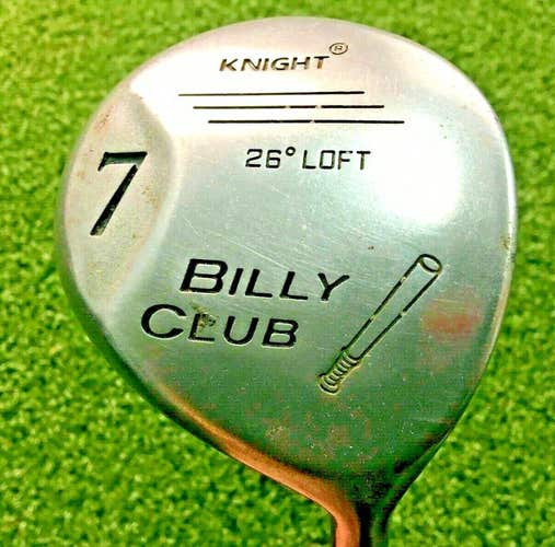 Knight Billy Club 7 Wood 26*  /  RH  /  Firm Graphite ~41"  / Nice Grip / mm4662